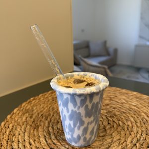 كوب منمش ازرق