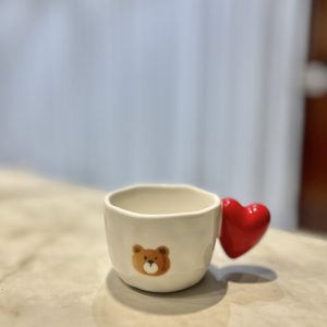 كوب الدب والقلب